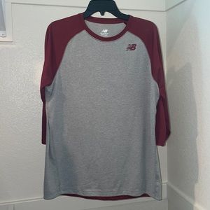 New Balance 3/4 Raglan Baseball Tee